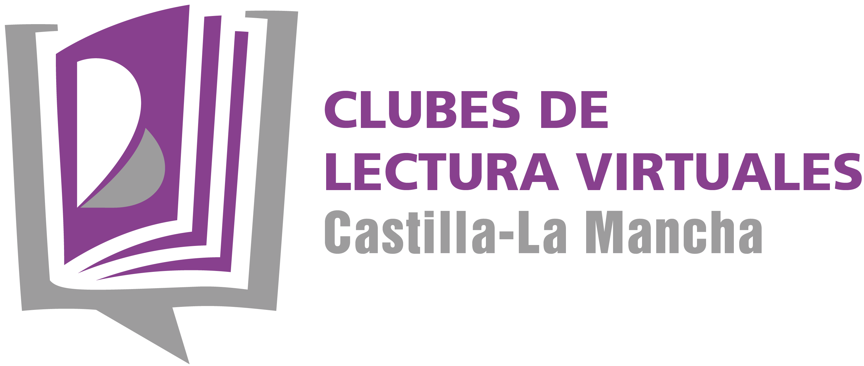 ClubesLecturaVirtuales logo morado